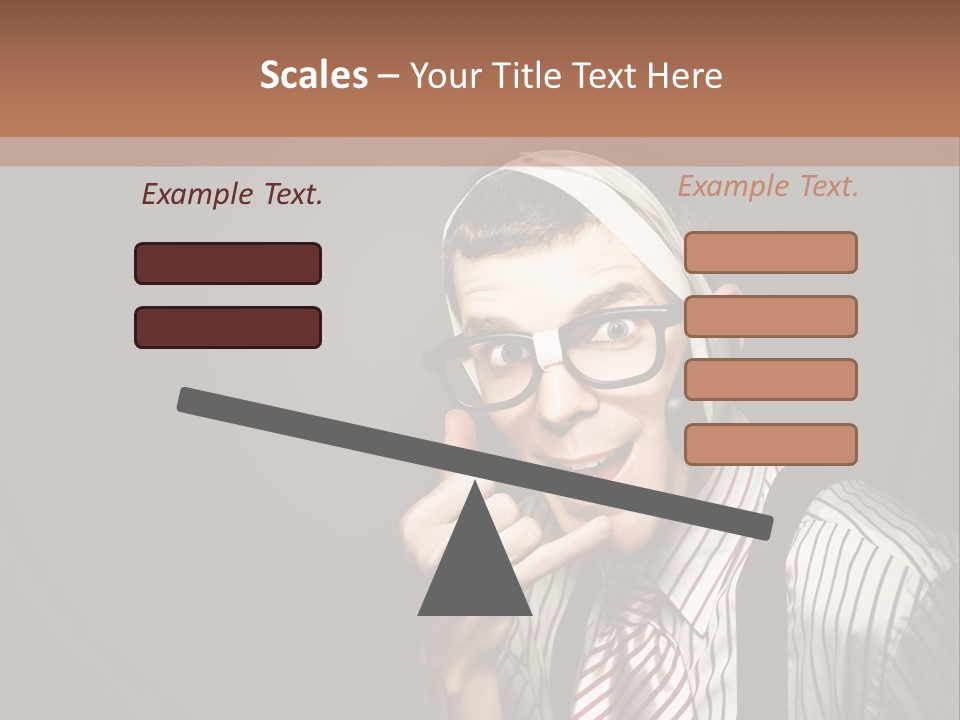 Representative Operator Male PowerPoint Template