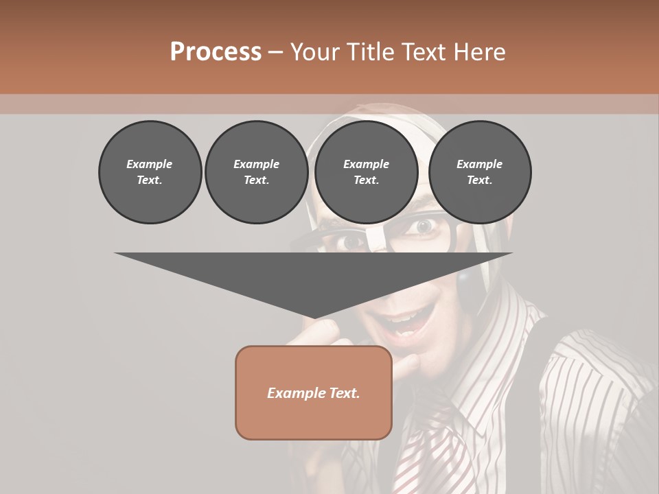 Representative Operator Male PowerPoint Template