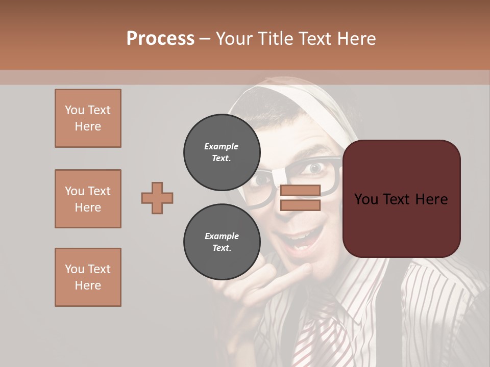 Representative Operator Male PowerPoint Template
