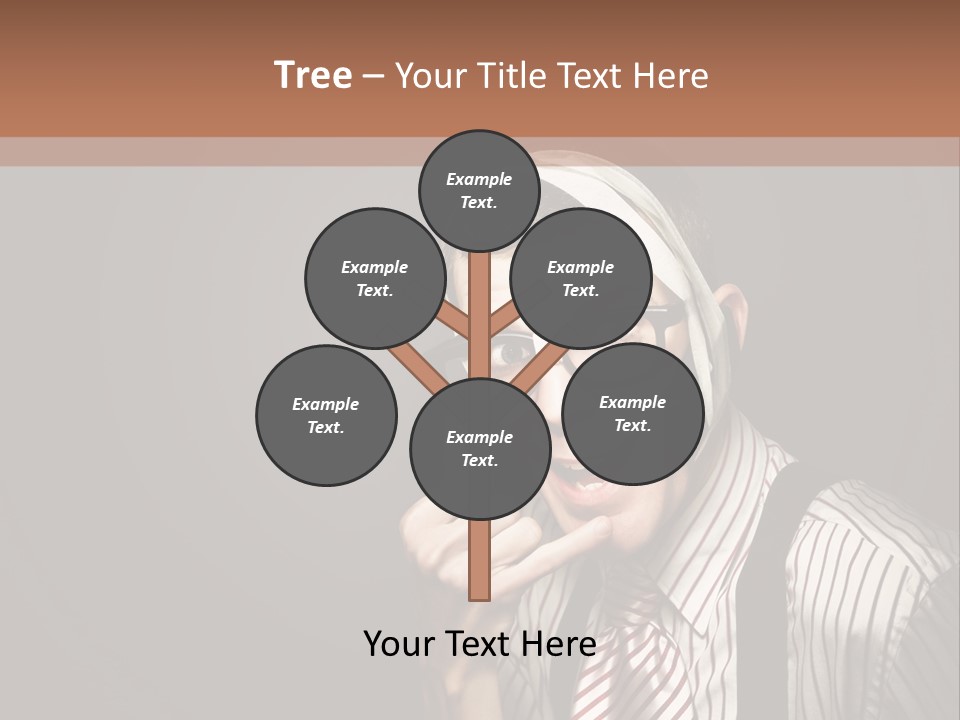 Representative Operator Male PowerPoint Template