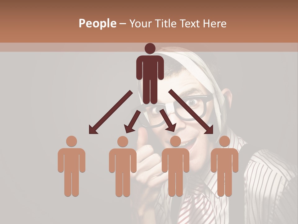 Representative Operator Male PowerPoint Template