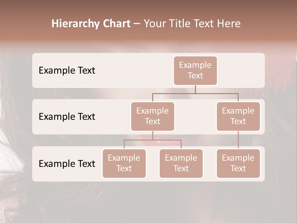 Feather Sensual Girl PowerPoint Template