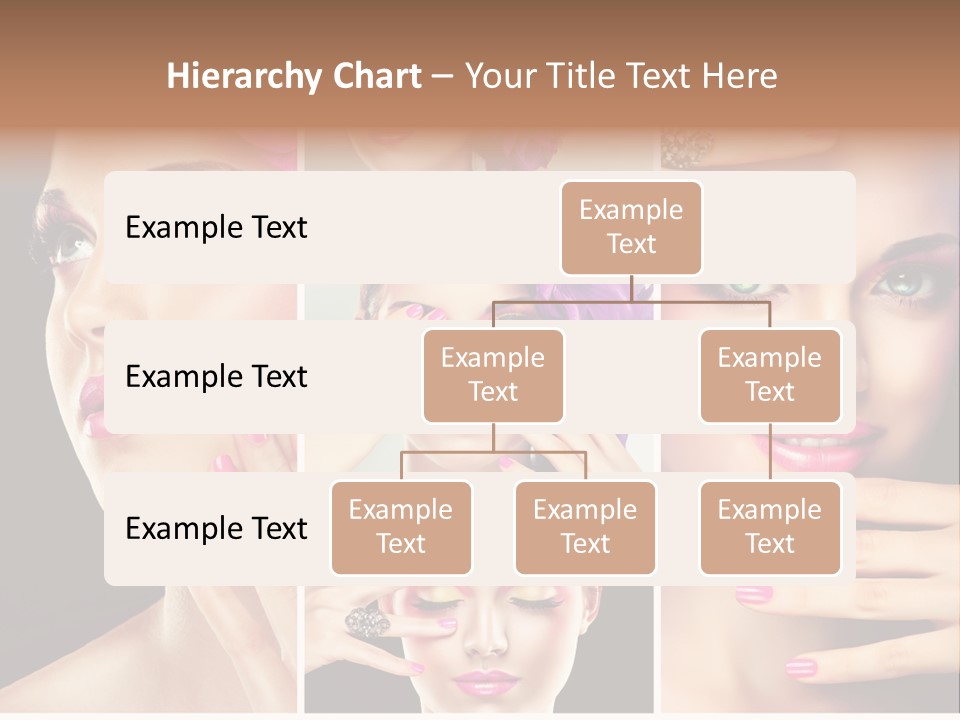 Hair Model Clean PowerPoint Template