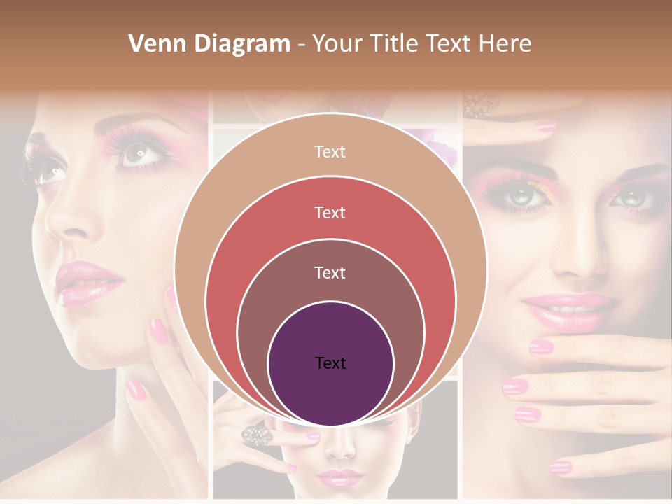 Hair Model Clean PowerPoint Template