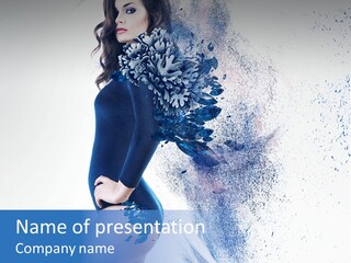 Style Dust Gemstone PowerPoint Template