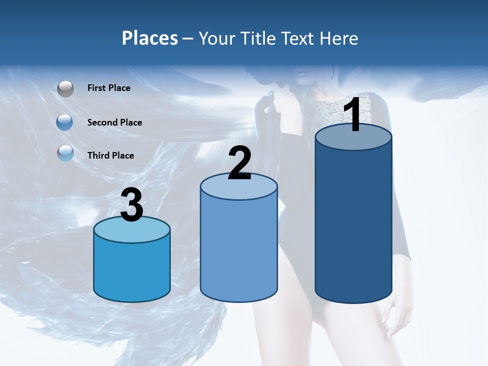 Head White Dust PowerPoint Template