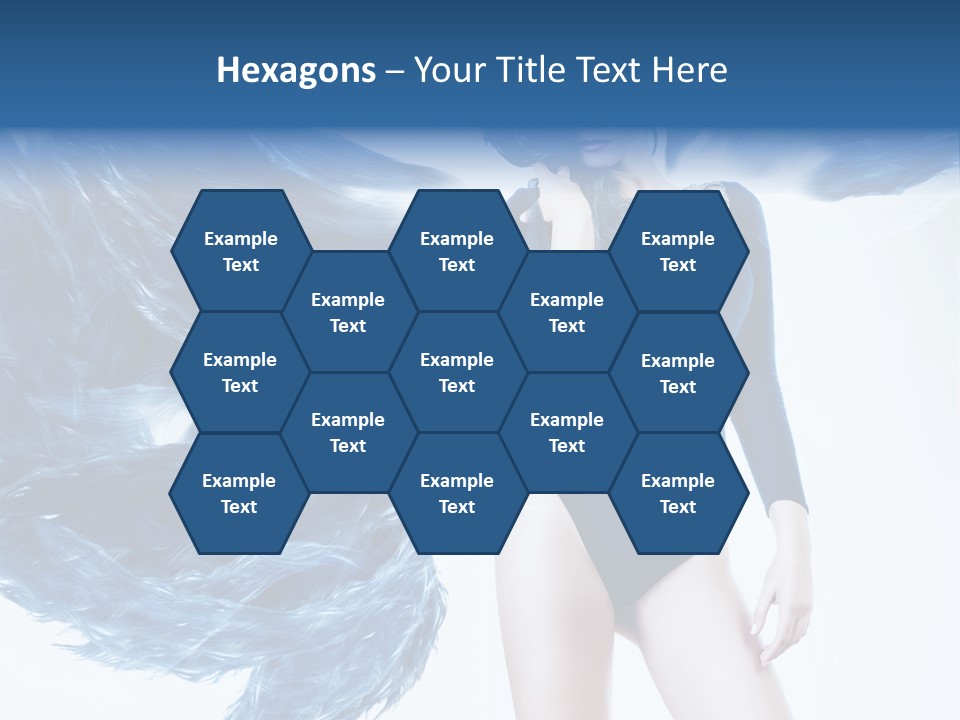 Head White Dust PowerPoint Template