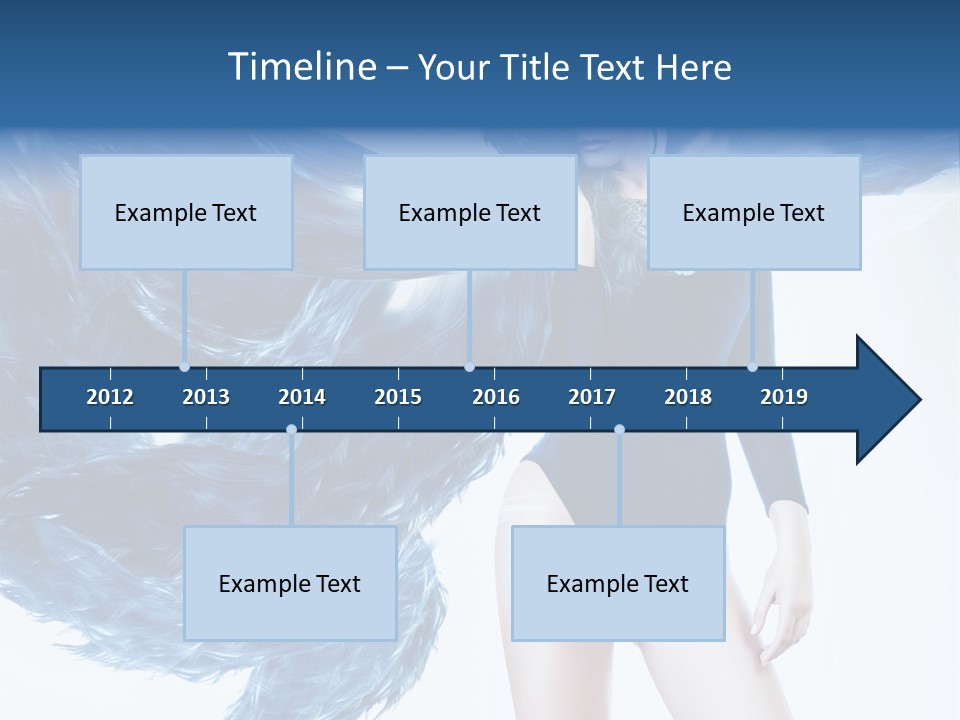 Head White Dust PowerPoint Template