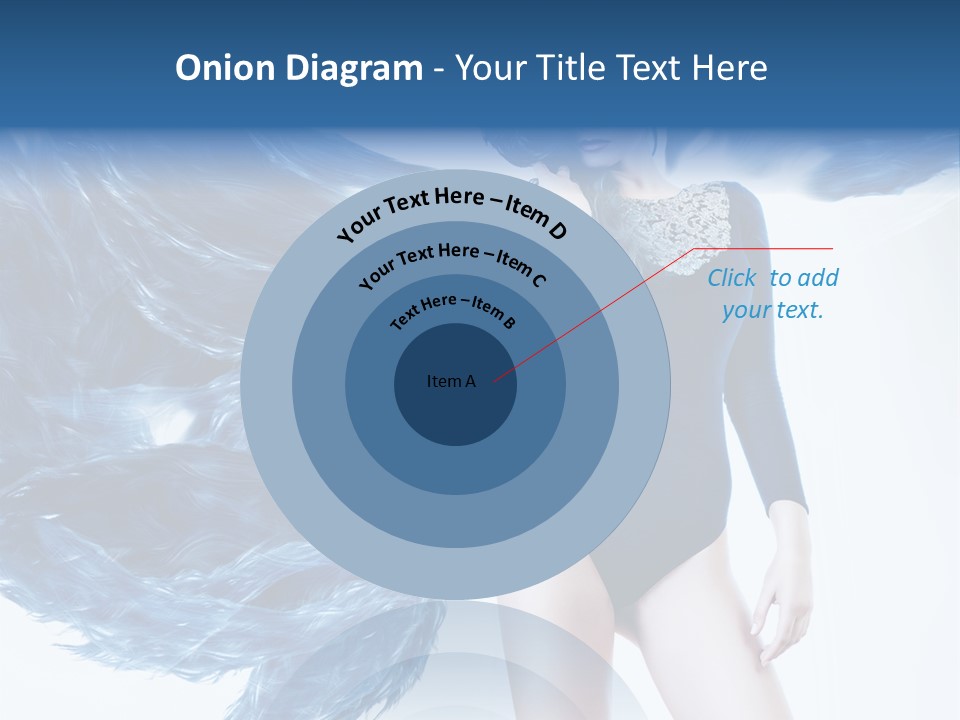 Head White Dust PowerPoint Template