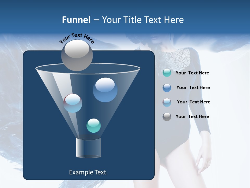 Head White Dust PowerPoint Template