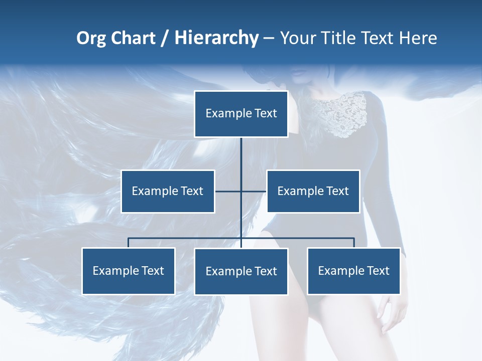 Head White Dust PowerPoint Template