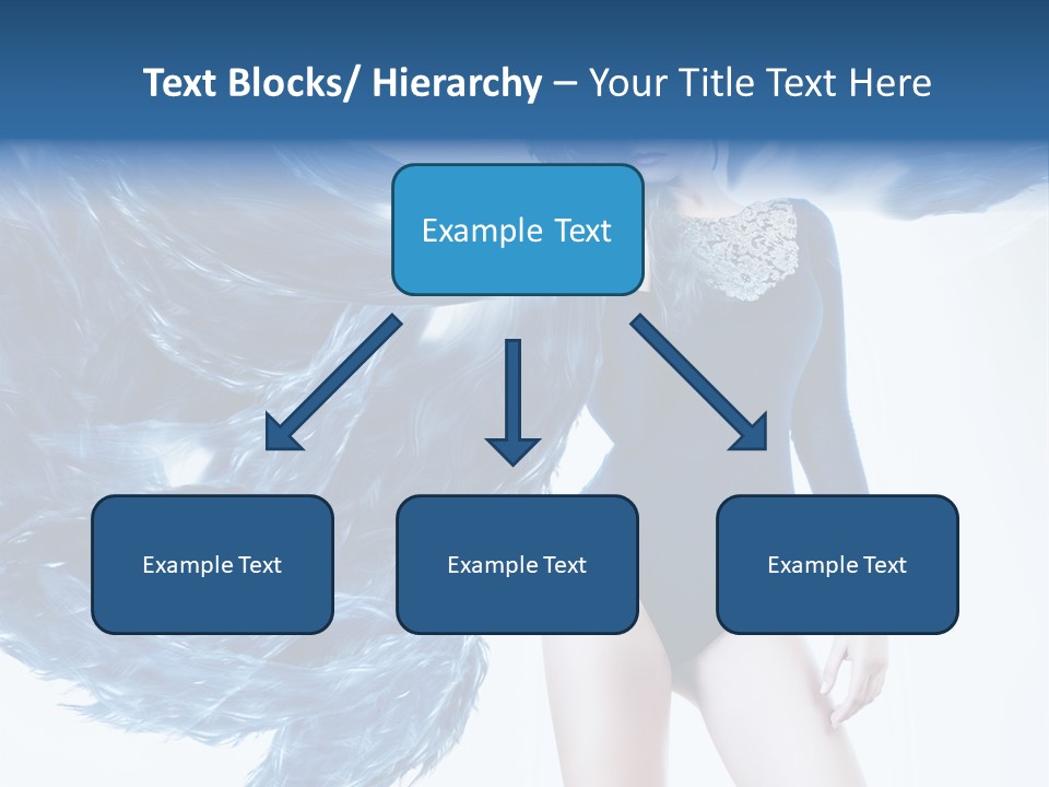 Head White Dust PowerPoint Template