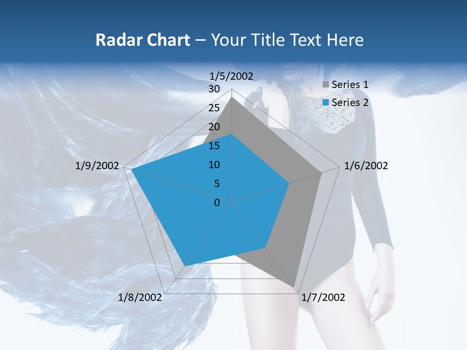 Head White Dust PowerPoint Template