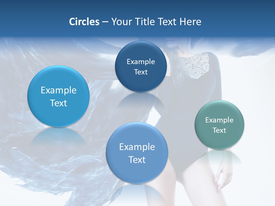 Head White Dust PowerPoint Template