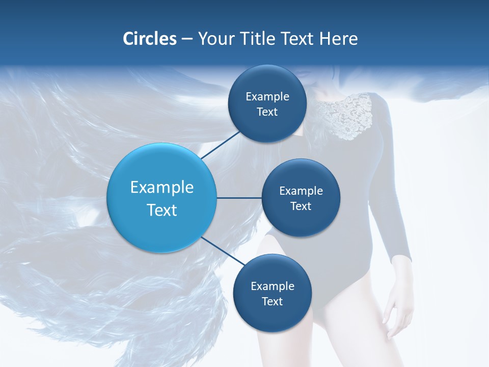 Head White Dust PowerPoint Template