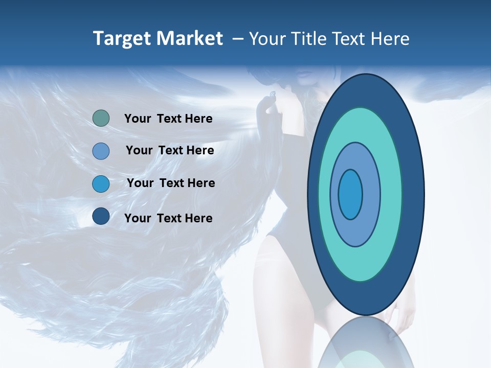 Head White Dust PowerPoint Template