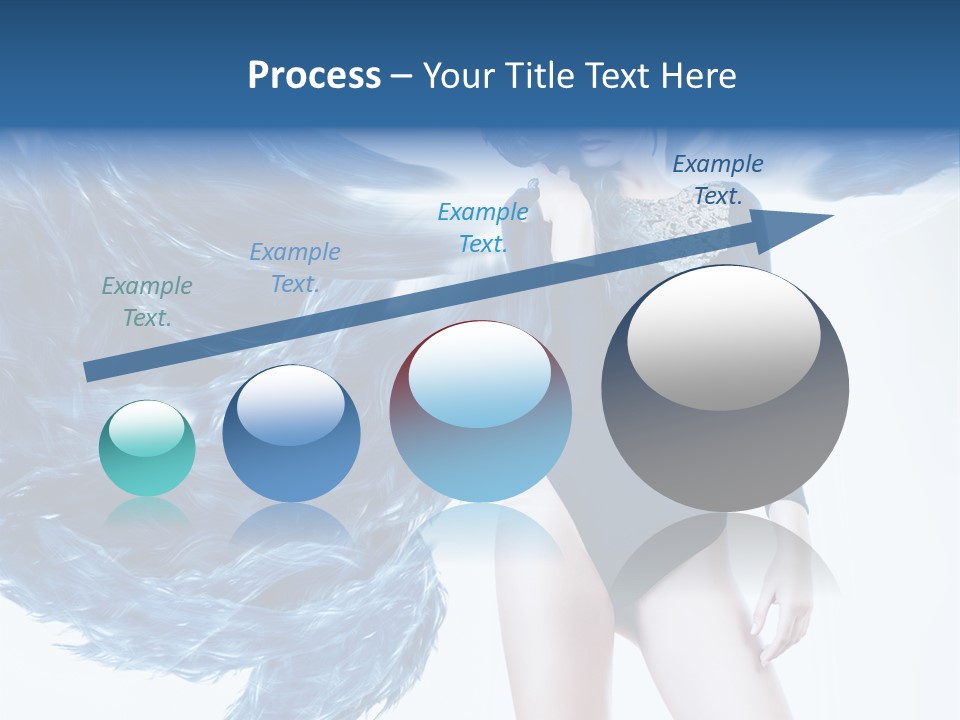 Head White Dust PowerPoint Template