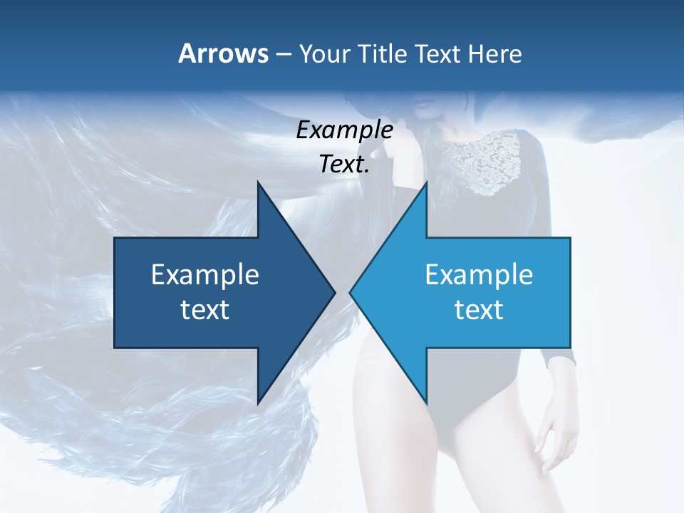 Head White Dust PowerPoint Template