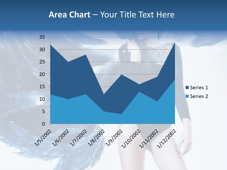 Head White Dust PowerPoint Template