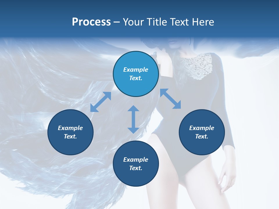 Head White Dust PowerPoint Template