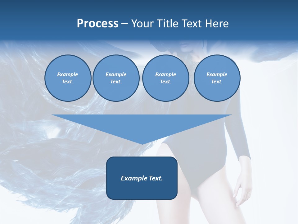 Head White Dust PowerPoint Template