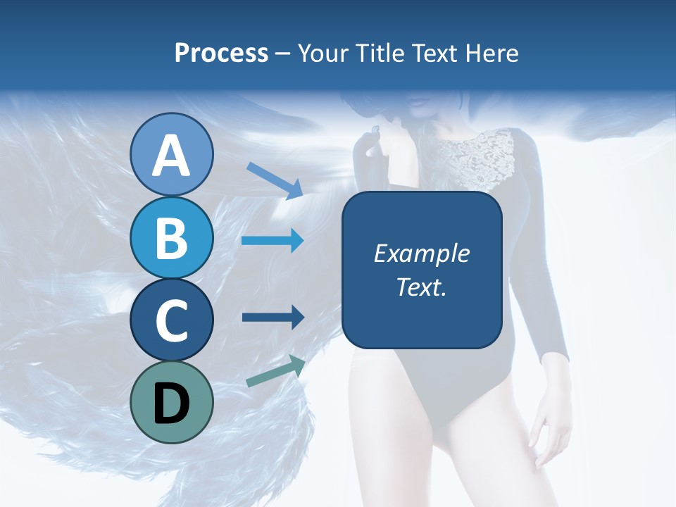 Head White Dust PowerPoint Template