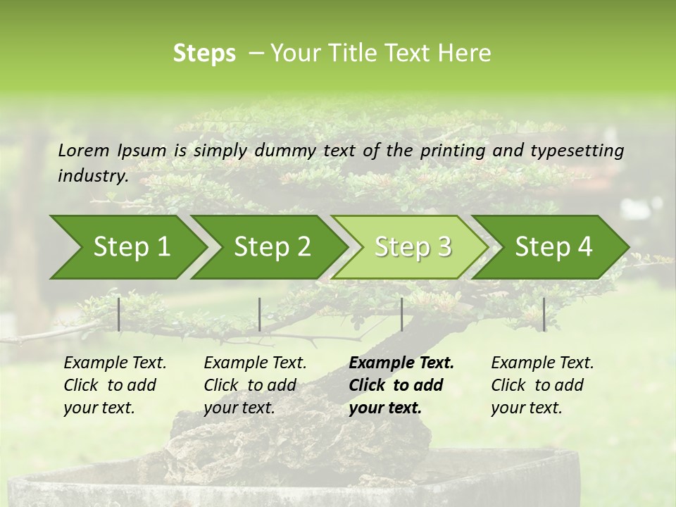 Small Fresh Tiny PowerPoint Template