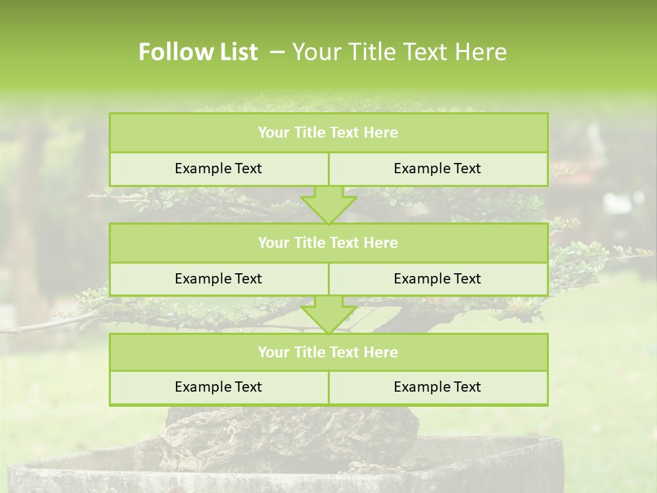 Small Fresh Tiny PowerPoint Template