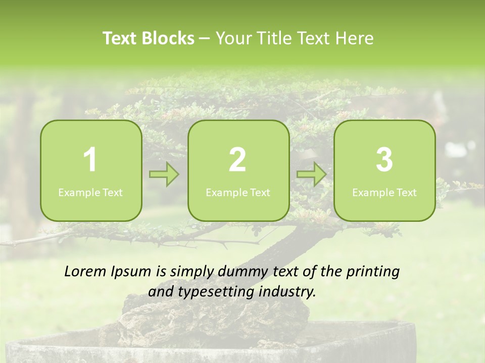 Small Fresh Tiny PowerPoint Template