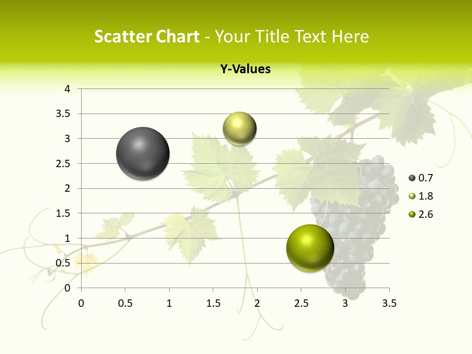 Green Plant Bunch PowerPoint Template