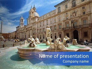 Roman Touristic Rome PowerPoint Template