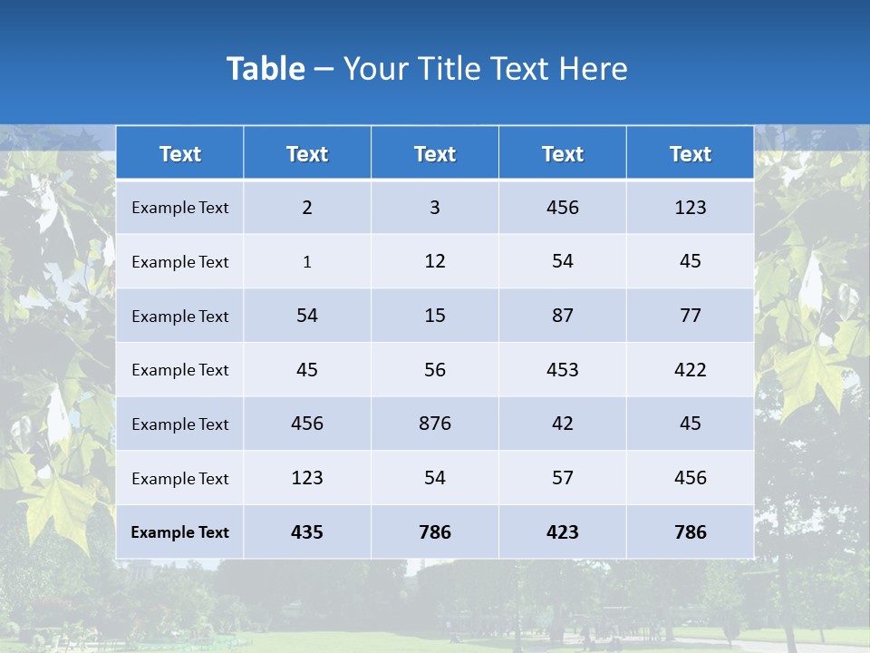 Green Landmark Paris PowerPoint Template