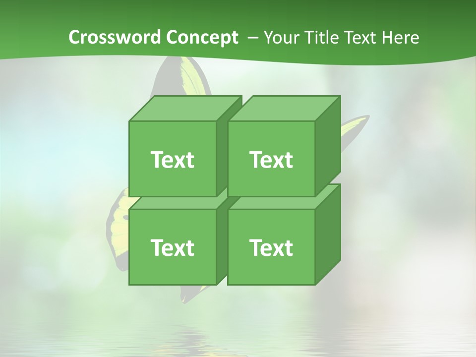 Silhouette Beauty Vibrant PowerPoint Template