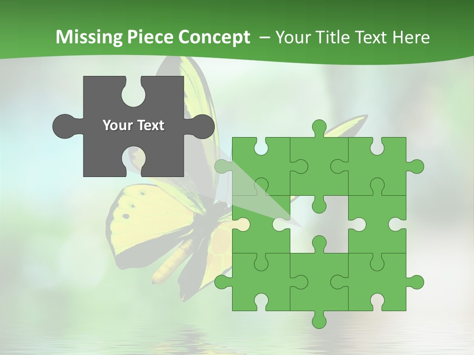 Silhouette Beauty Vibrant PowerPoint Template