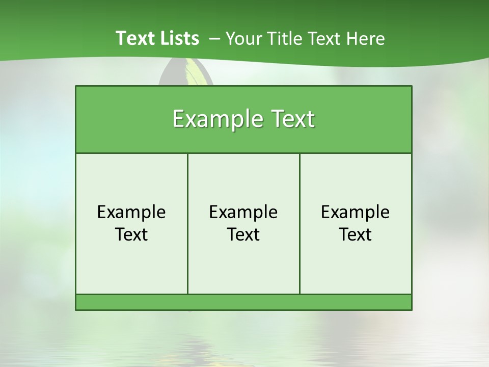 Silhouette Beauty Vibrant PowerPoint Template