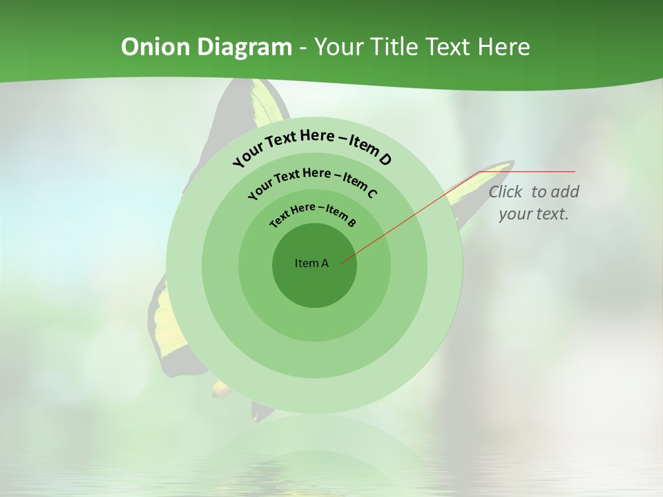 Silhouette Beauty Vibrant PowerPoint Template