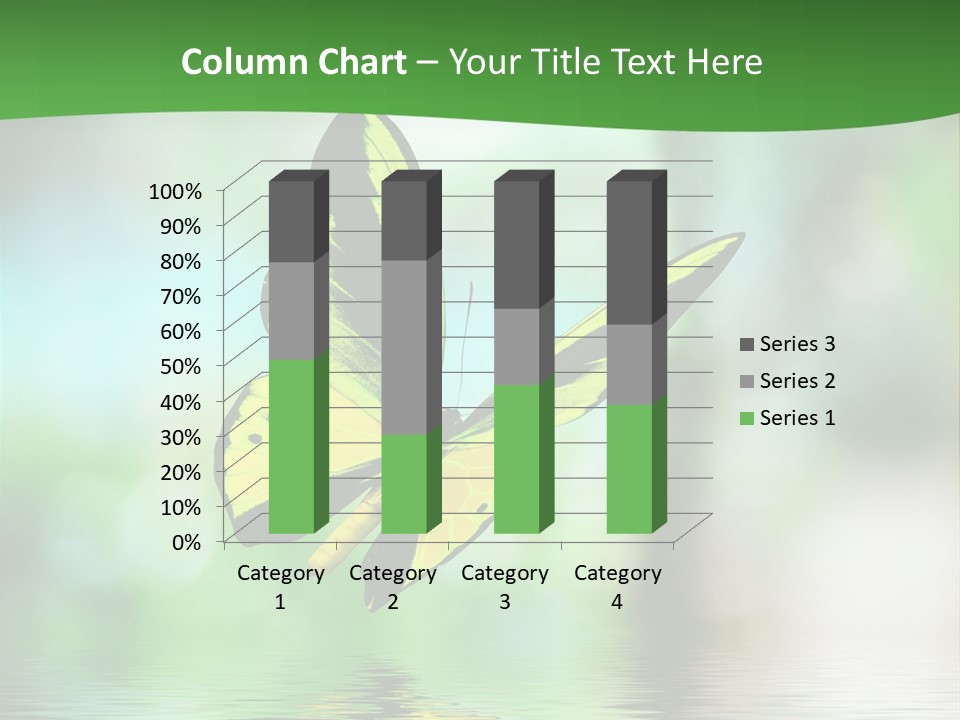 Silhouette Beauty Vibrant PowerPoint Template