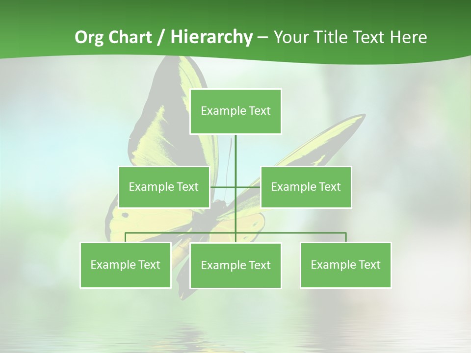 Silhouette Beauty Vibrant PowerPoint Template