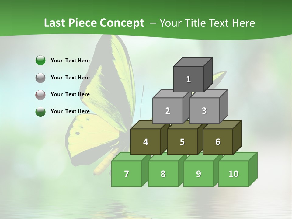 Silhouette Beauty Vibrant PowerPoint Template