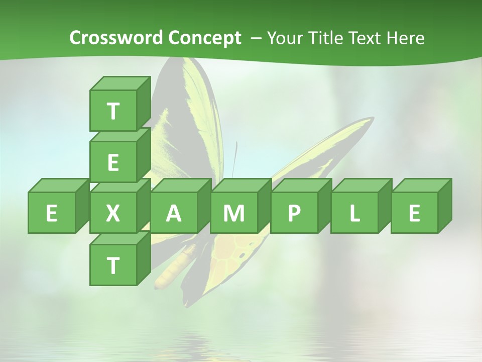 Silhouette Beauty Vibrant PowerPoint Template