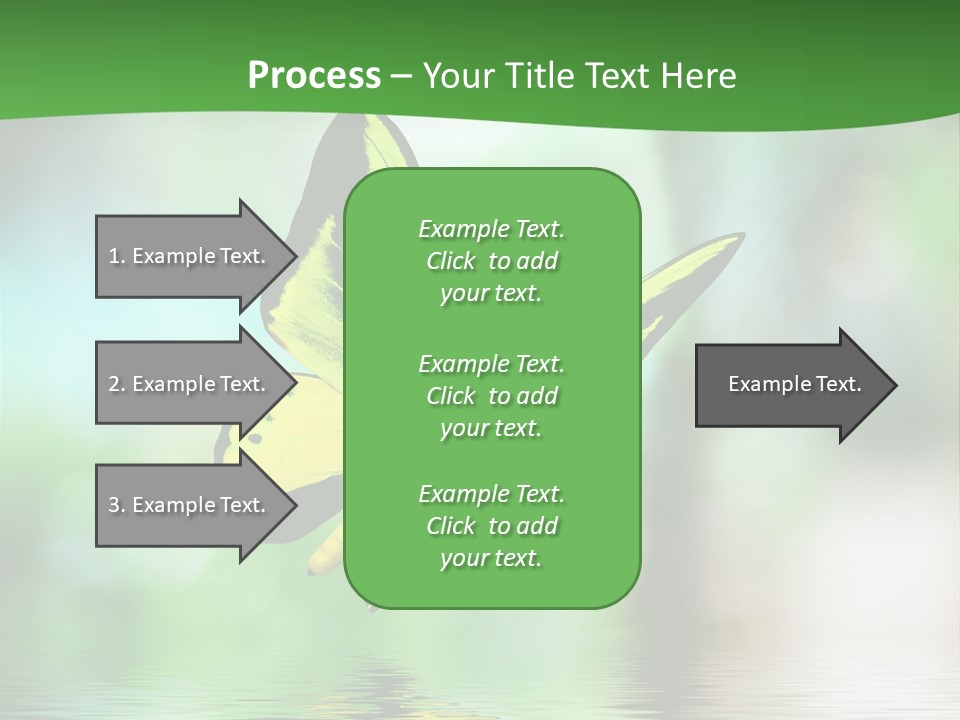 Silhouette Beauty Vibrant PowerPoint Template