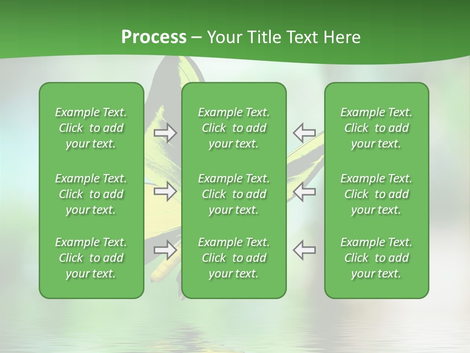Silhouette Beauty Vibrant PowerPoint Template