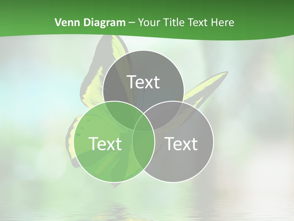 Silhouette Beauty Vibrant PowerPoint Template