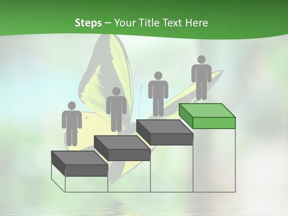 Silhouette Beauty Vibrant PowerPoint Template