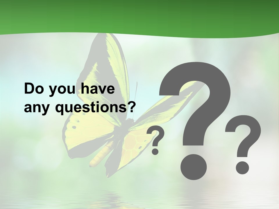 Silhouette Beauty Vibrant PowerPoint Template