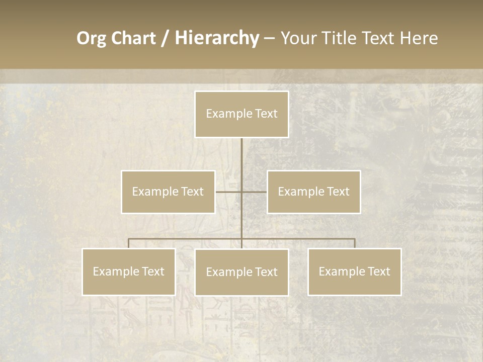 Ancient Egypt Wall Sign PowerPoint Template