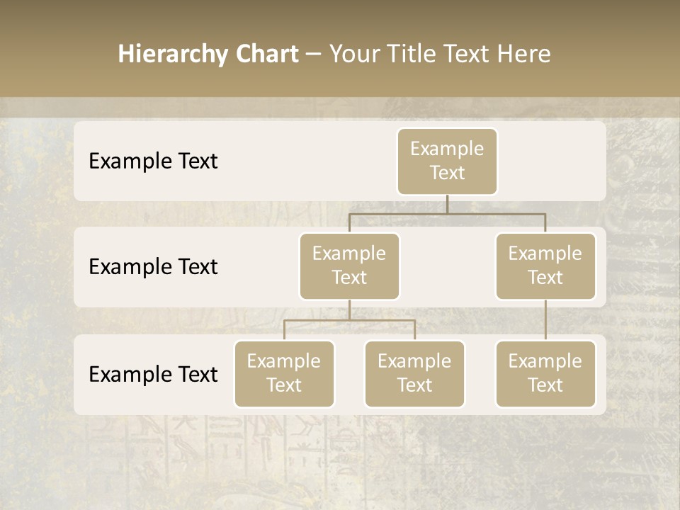 Ancient Egypt Wall Sign PowerPoint Template