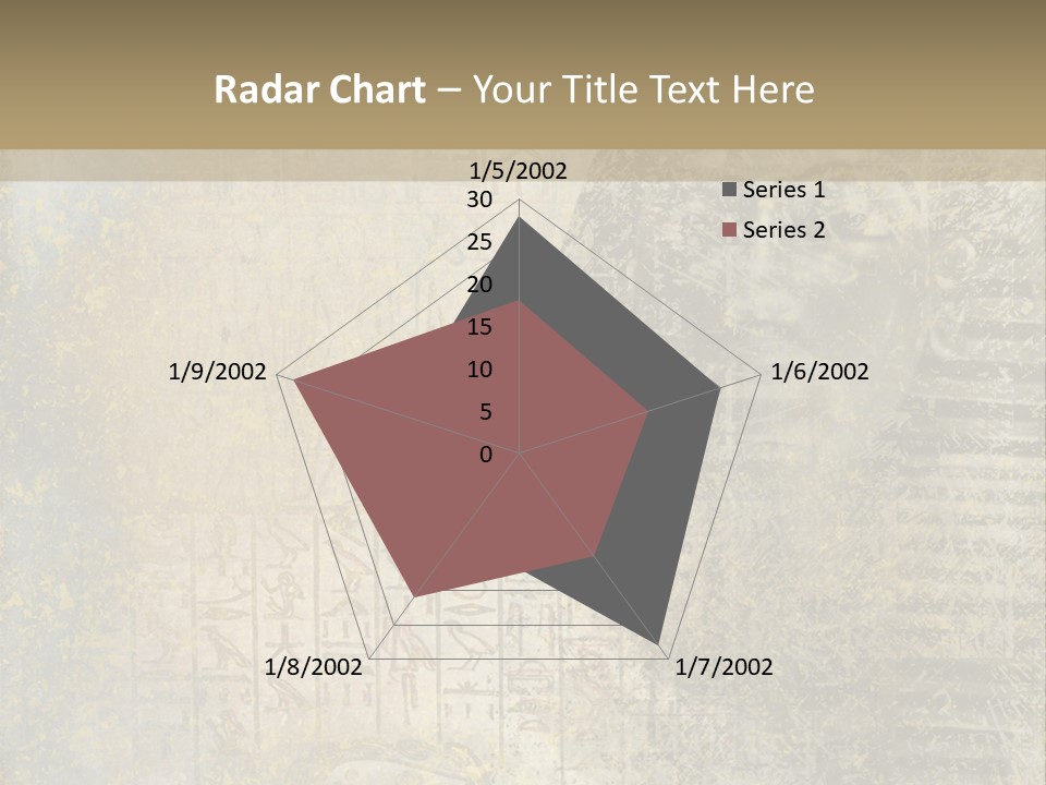 Ancient Egypt Wall Sign PowerPoint Template