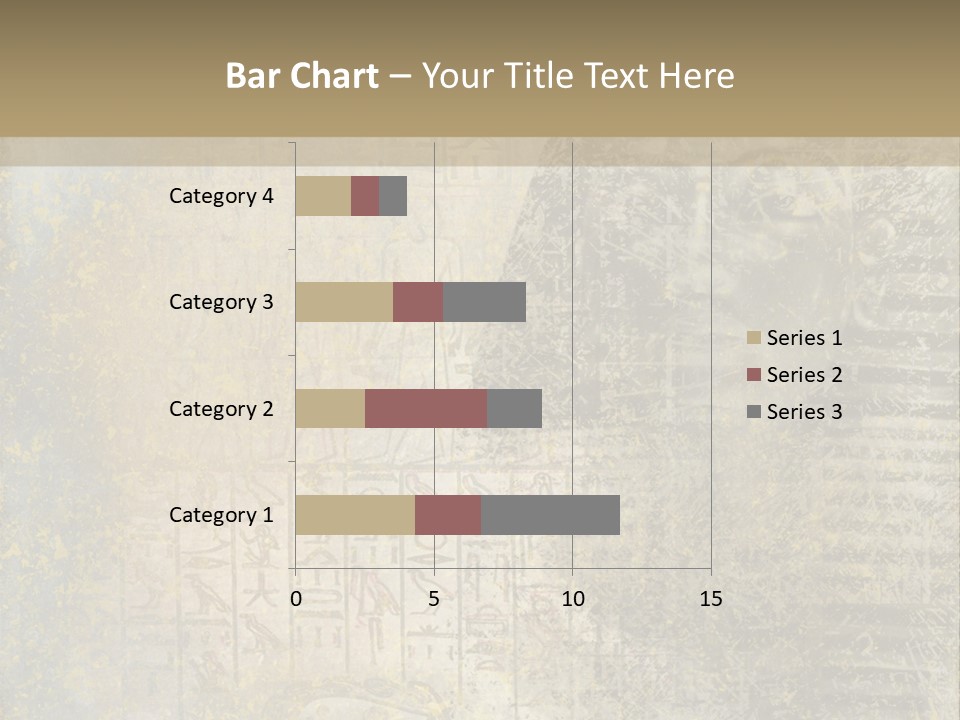 Ancient Egypt Wall Sign PowerPoint Template