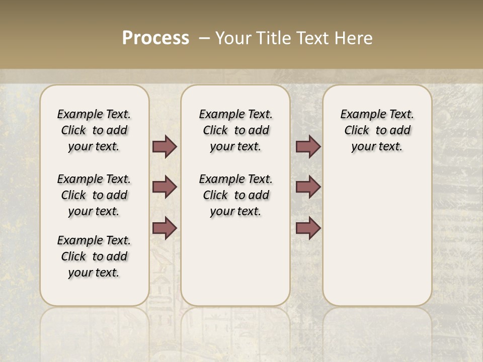 Ancient Egypt Wall Sign PowerPoint Template